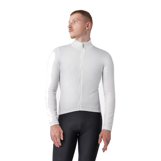Maillot de ciclismo CASTELLI COMPETIZIONE Térmico de manga larga, marfil