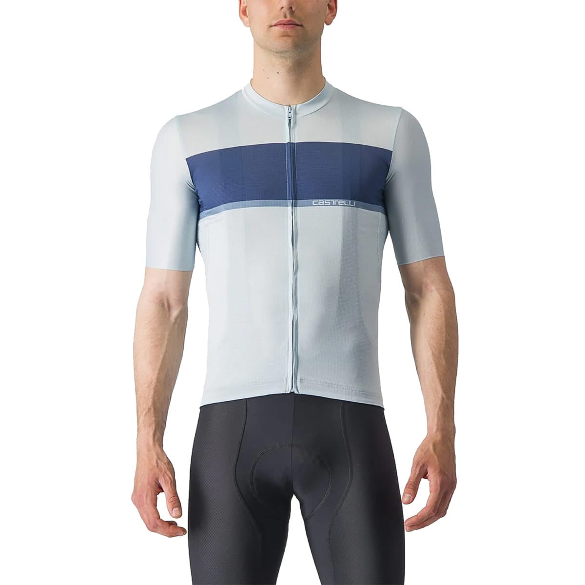 Maillot CASTELLI TRADIZIONE de manga corta azul