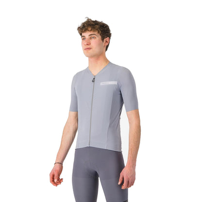 Maillot CASTELLI PREMIO EVO de manga corta gris