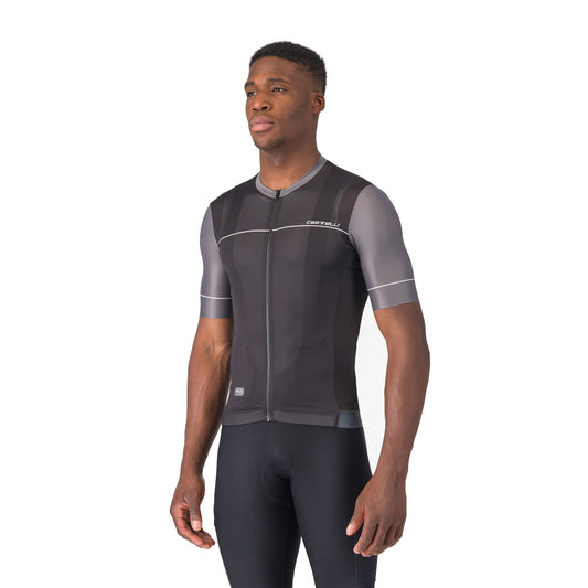 Maillot CASTELLI UNLIMITED ENDURANCE 2 de manga corta negro