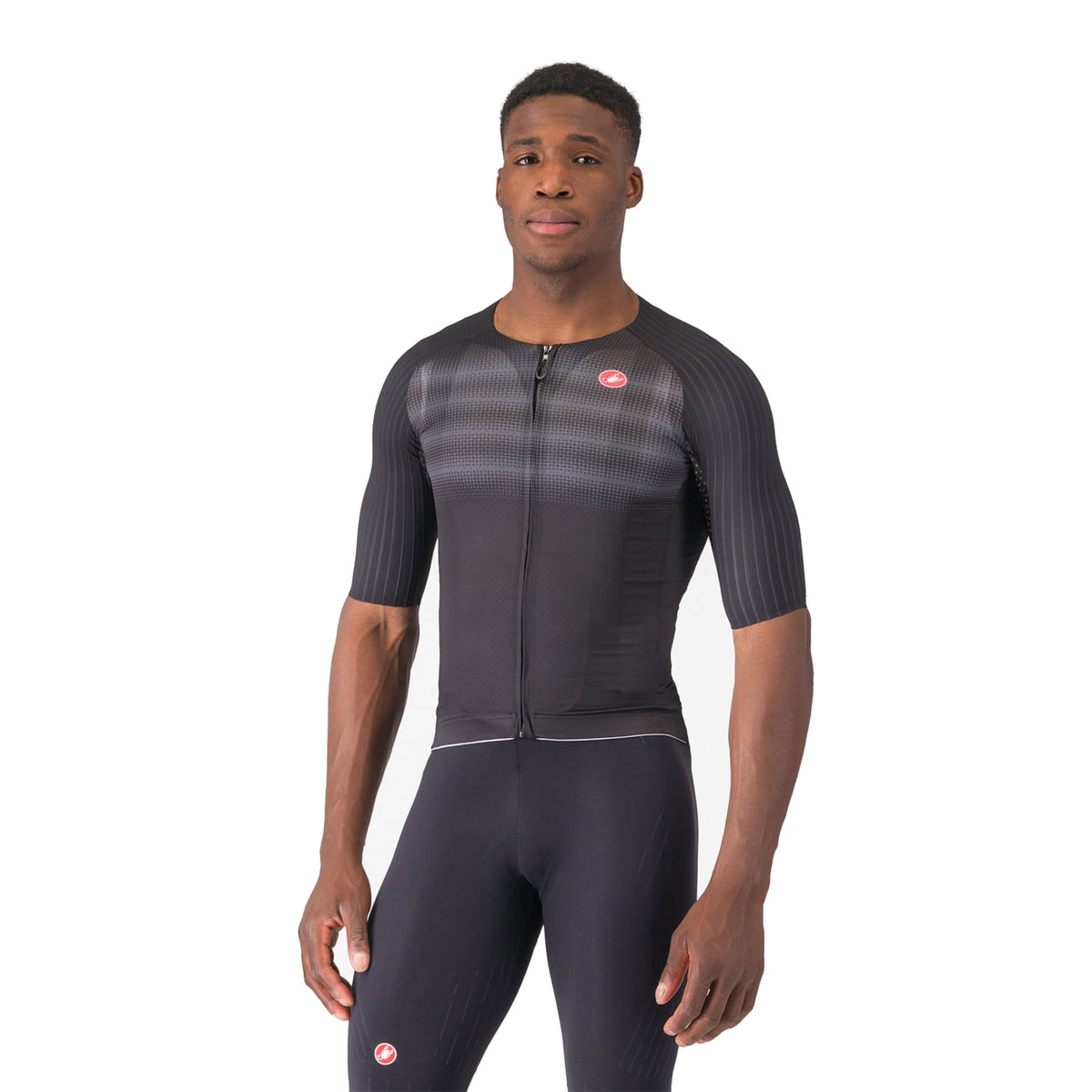Maillot CASTELLI AERO RACE 8S de manga corta negro
