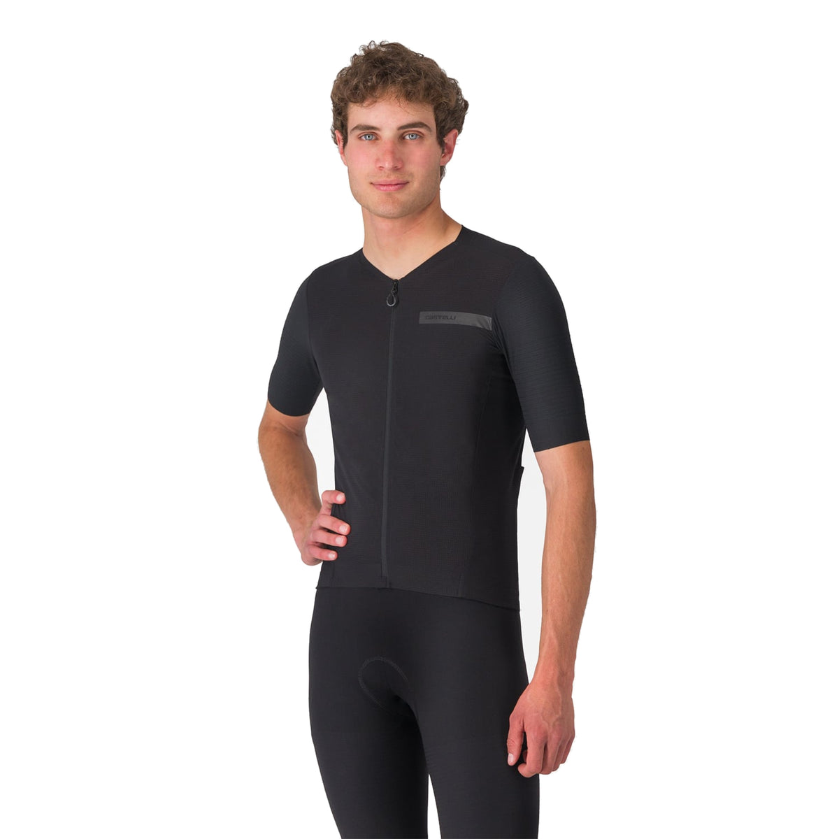 Maillot CASTELLI PREMIO EVO de manga corta negro