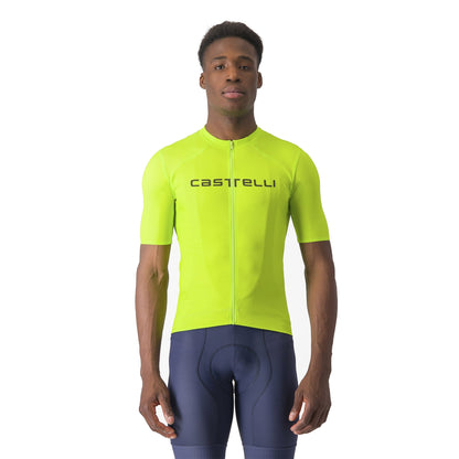 Maillot CASTELLI PROLOGO LITE de manga corta amarillo