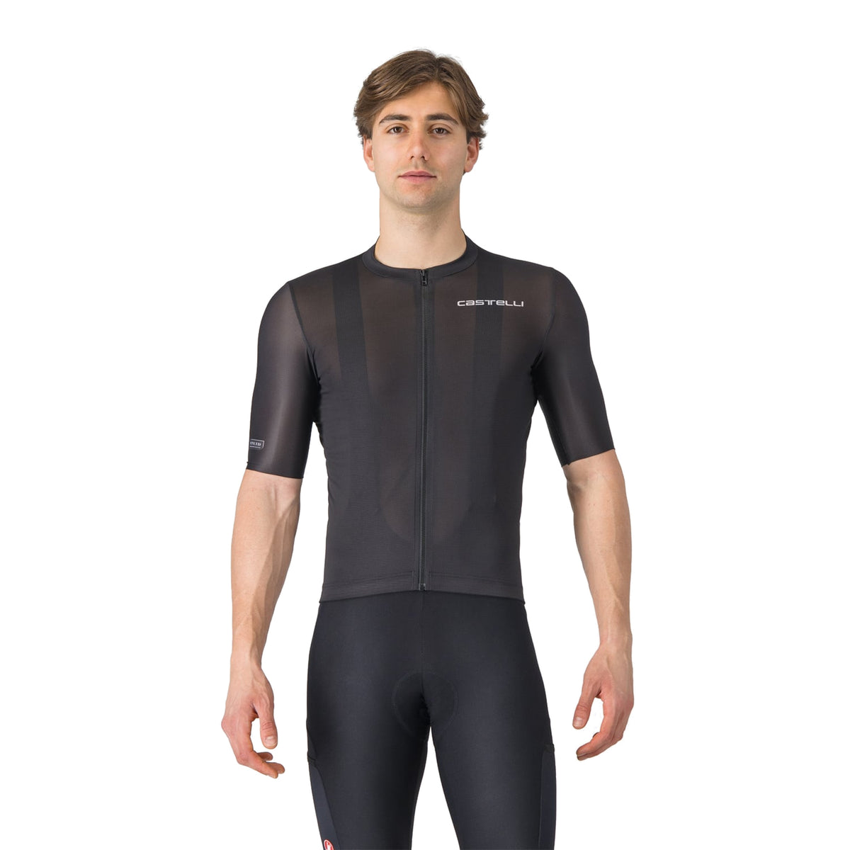 Maillot CASTELLI UNLIMITED ENTRATA 3 de manga corta negro