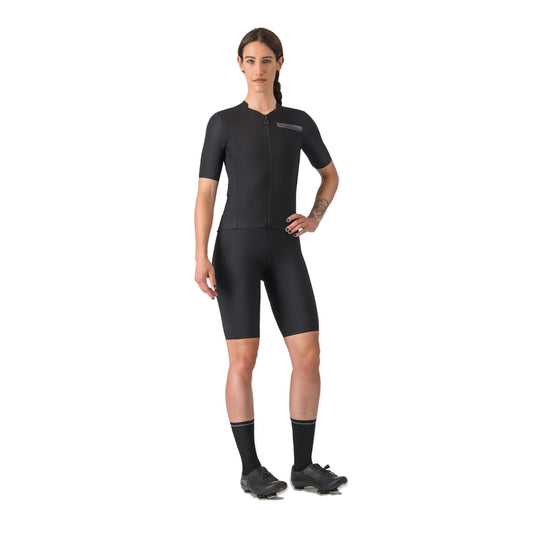Maillot CASTELLI PREMIO EVO de manga corta para mujer negro