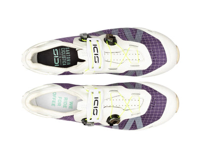 Zapatillas MTB XC/Gravel SIDI COFFEE GRINDER 2 Blanco/Violeta