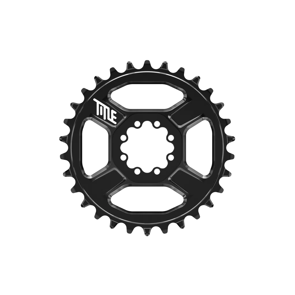 Plateau TITLE CR1  12V SHIMANO DM 8 Vis Noir