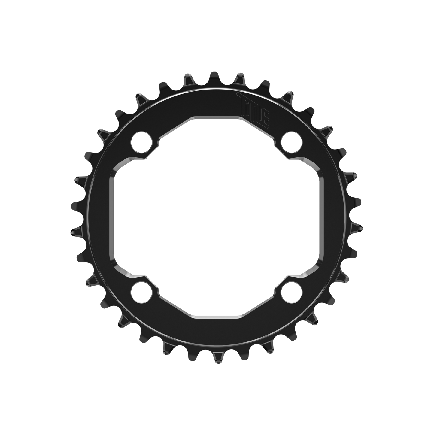 Plateau TITLE CR1-E 12V SHIMANO 104 BCD Noir