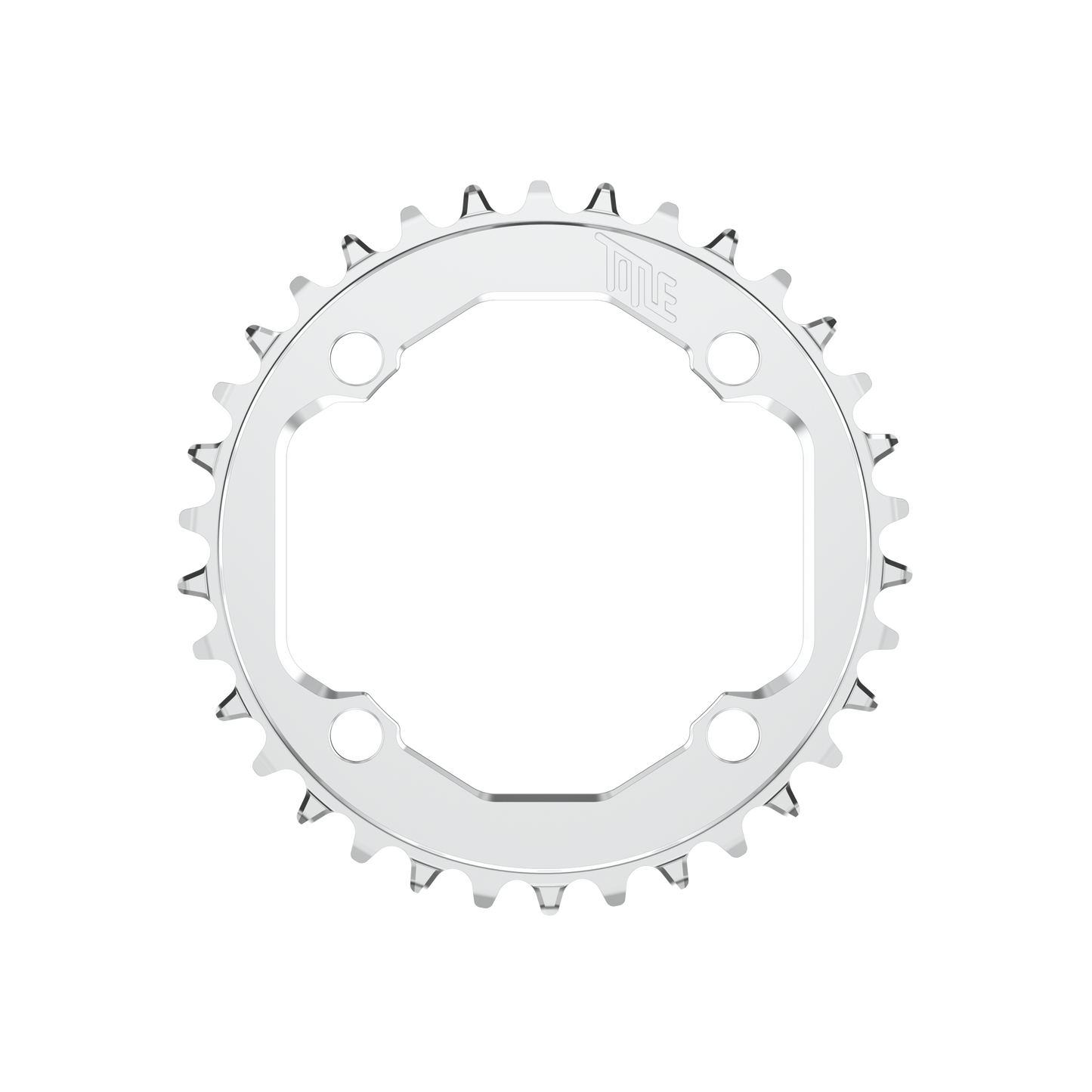 Plateau TITLE CR1-E 12V Shimano 104 BCD Chrome