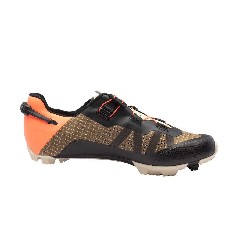 Zapatillas MTB SIDI AERON XC/Gravel Marrón/Negro/Naranja