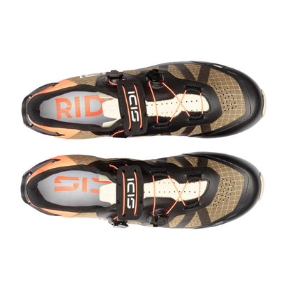 Zapatillas MTB XC/Gravel SIDI AERON Marrón/Negro/Naranja