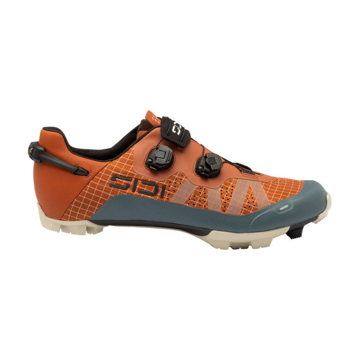 Zapatillas de MTB XC/gravel SIDI AERON naranja/marrón jengibre