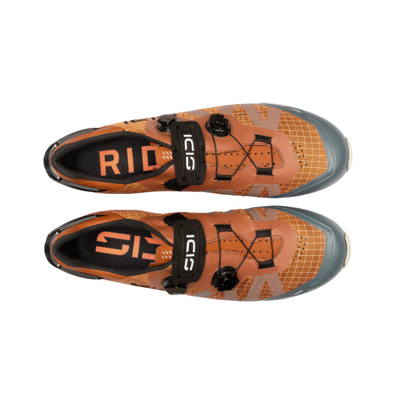 Zapatillas de MTB XC/Gravel SIDI AERON naranja/marrón Ginger