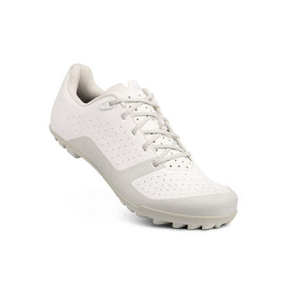 Zapatillas de MTB XC/GRAVEL CRANKBROTHERS CANDY LACE blanco/gris — vista de tres cuartos