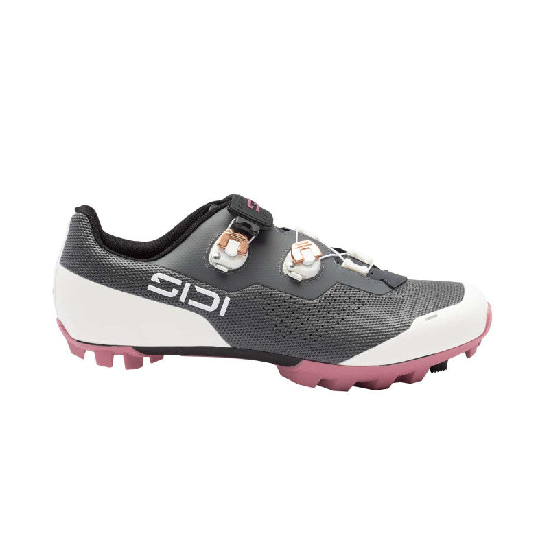 Zapatillas MTB SIDI DOMINATOR X Gris/Rosa, Mujer
