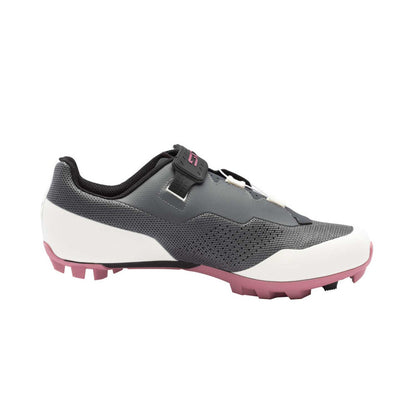 Zapatillas MTB XC/Gravel SIDI DOMINATOR X Mujer Gris/Rosa