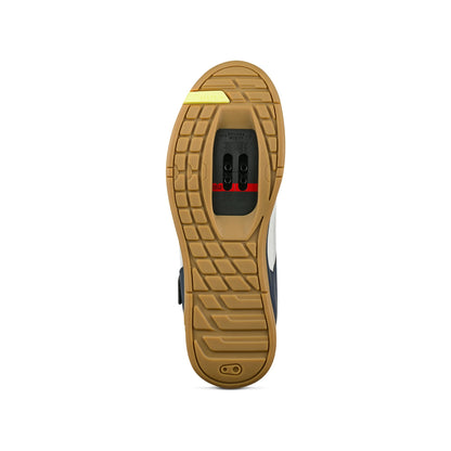 Zapatillas de MTB CRANKBROTHERS MALLET BOA CLIP azul marino/gris/color goma — suela