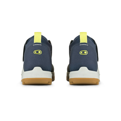 Zapatillas de MTB CRANKBROTHERS MALLET TRAIL BOA CLIP azul marino/gris/goma — vista trasera