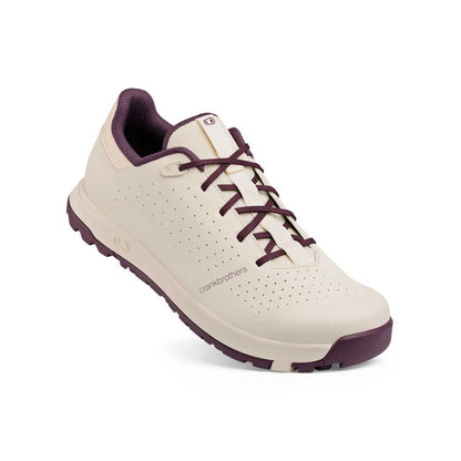 Zapatillas MTB CRANKBROTHERS MALLET TRAIL LACE CLIP Blanco/Purple