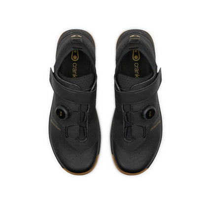 Zapatillas de MTB CRANKBROTHERS STAMP TRAIL BOA negras/goma — vista superior