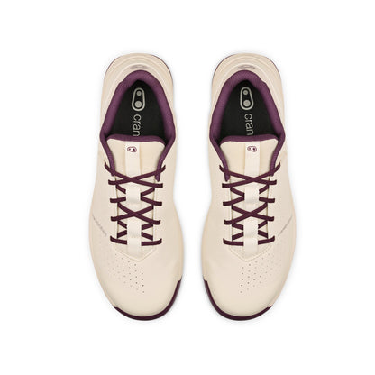 Zapatillas de MTB CRANKBROTHERS STAMP TRAIL LACE blanco/morado — vista superior