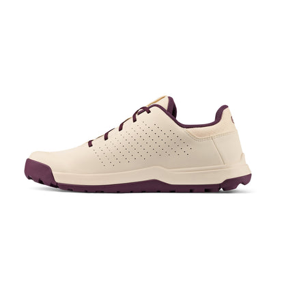 Zapatillas de MTB CRANKBROTHERS STAMP TRAIL LACE blanco/morado — perfil interior