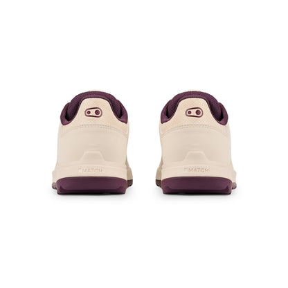 Zapatillas de MTB CRANKBROTHERS STAMP TRAIL LACE blanco/morado — vista trasera
