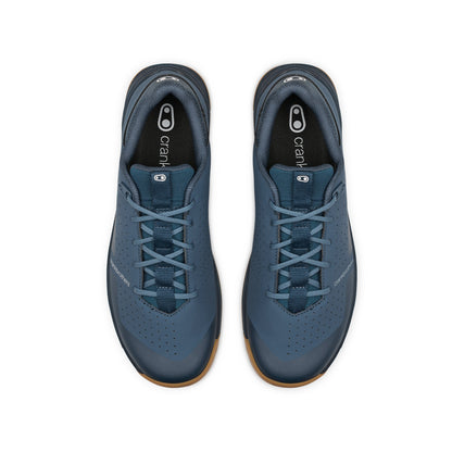 Zapatillas de MTB CRANKBROTHERS STAMP TRAIL LACE azul/goma — vista superior