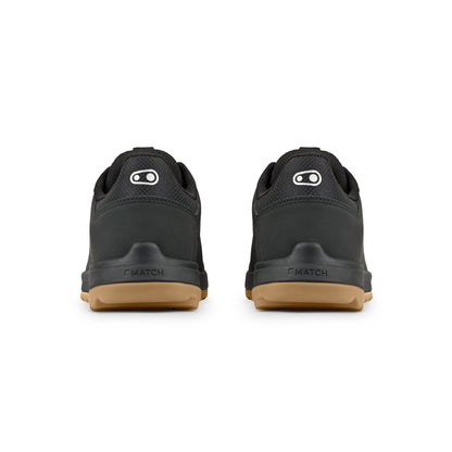 Zapatillas de MTB CRANKBROTHERS STAMP TRAIL LACE negro/goma — vista trasera
