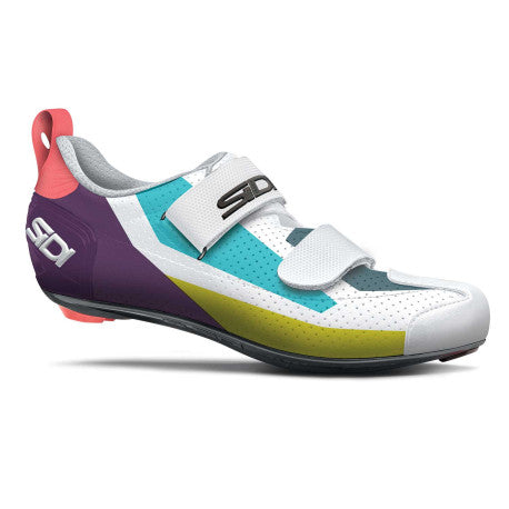 Zapatillas de carretera/triatlón T-5 AIR Blanco/Morado, Mujer