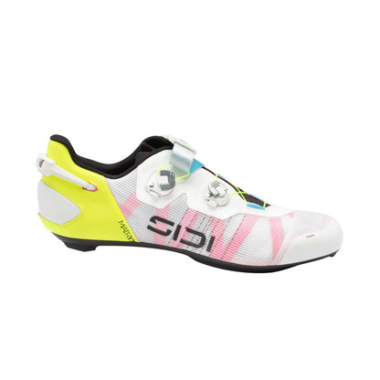 Zapatillas de Carretera SIDI WIRE 3 Blanco/Amarillo