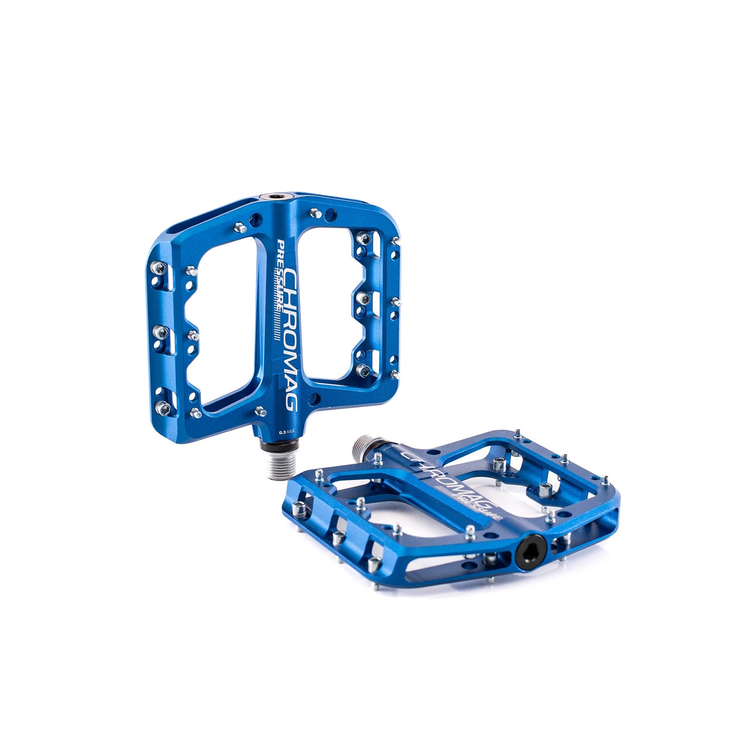 CHROMAG PRESSURE pedales planos Azul