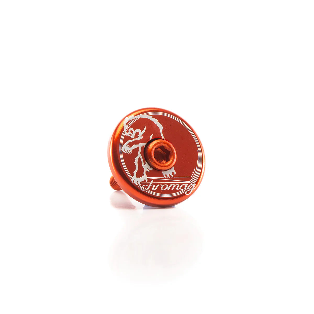 Tapón CHROMAG 1"1/8 Alu Naranja