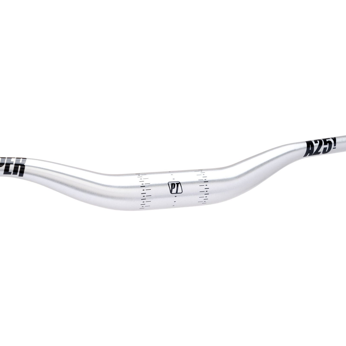 Manillar PROTAPER 680 A25 Young 31,8 plata pulida, elevación 1
