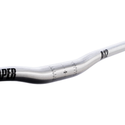 Manillar PROTAPER 810 A12 31.8 Plata Pulido Rise 1/2