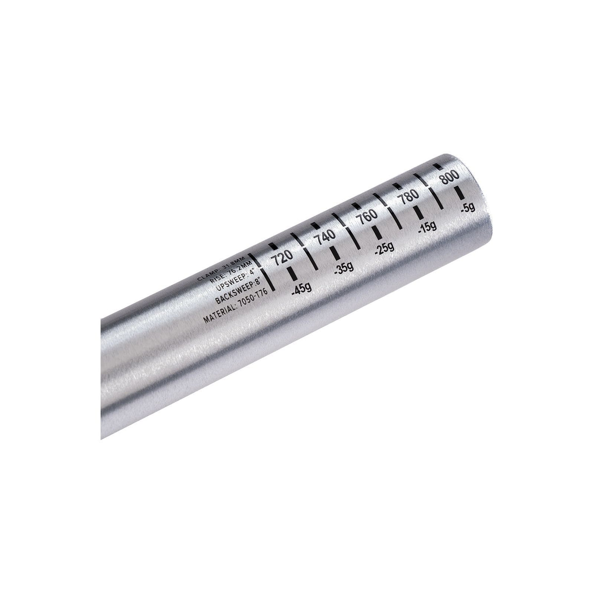 Manillar PROTAPER 810 A76 31.8 Plata Pulida Rise 3