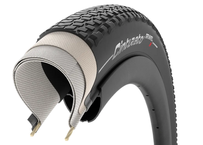 Neumático PIRELLI CINTURATO GRAVEL H 700x50c Tubeless Ready Classci Beige