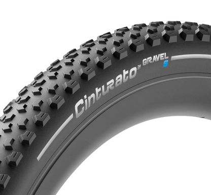 Neumático PIRELLI CINTURATO GRAVEL S 700c Tubeless Ready Negro