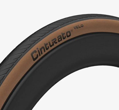 Cubierta PIRELLI CINTURATO VELO Tubeless Ready Marrón