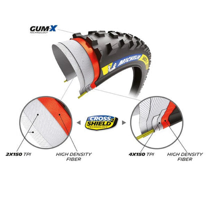Neumático MICHELIN WILD XC Racing Line 29x2.35 Tubeless Ready Flexible