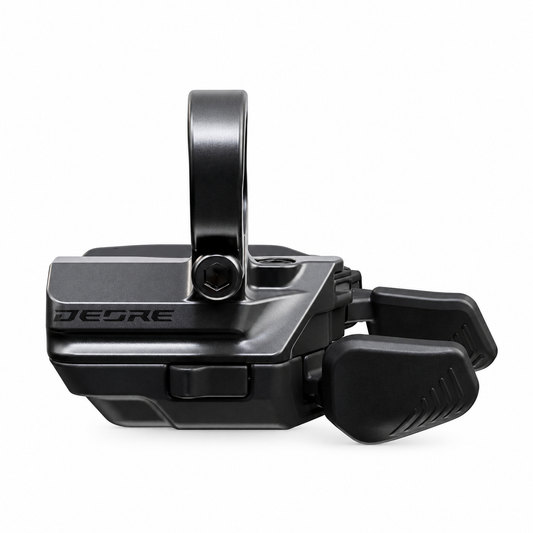 Mando de cambio derecho SHIMANO DEORE 12V SW-M6250-R — vista del producto sobre fondo blanco
