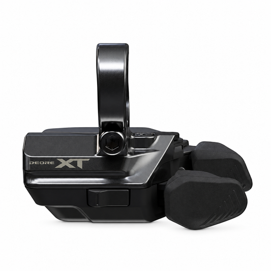 Mando de cambio derecho SHIMANO XT 12V SW-M8250-R — vista del producto sobre fondo blanco