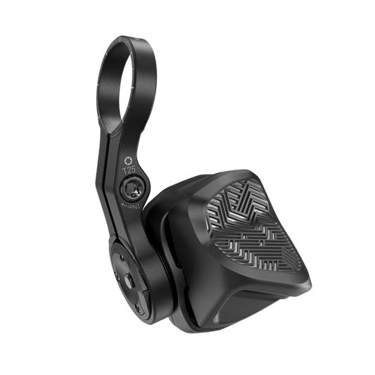 Mando de cambio derecho D1 SRAM AXS POD / ROCKSHOX AXS — vista del mando derecho con abrazadera discreta