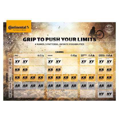 Neumático CONTINENTAL KRYPTOTAL-F Trail 29x2.40 Soft Tubeless Ready Flexible Negro
