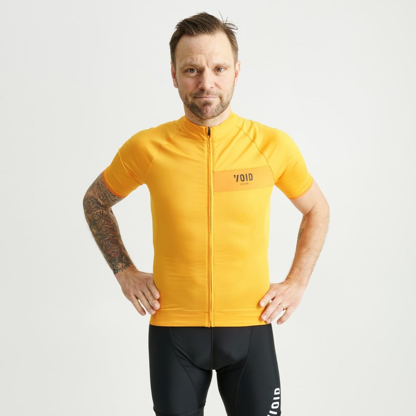 Maillot manga corta VOID CORE Amarillo