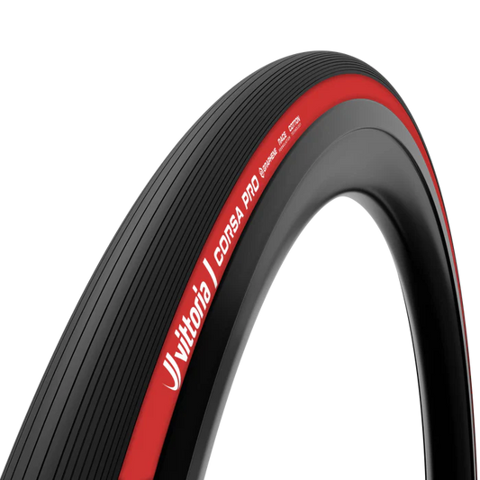 Neumático VITTORIA CORSA PRO 700c Tubeless Ready Rojo