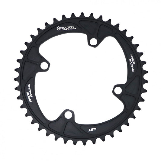 Corona PRIDE HEXAGON 4 Tornillos No Roscados Black
