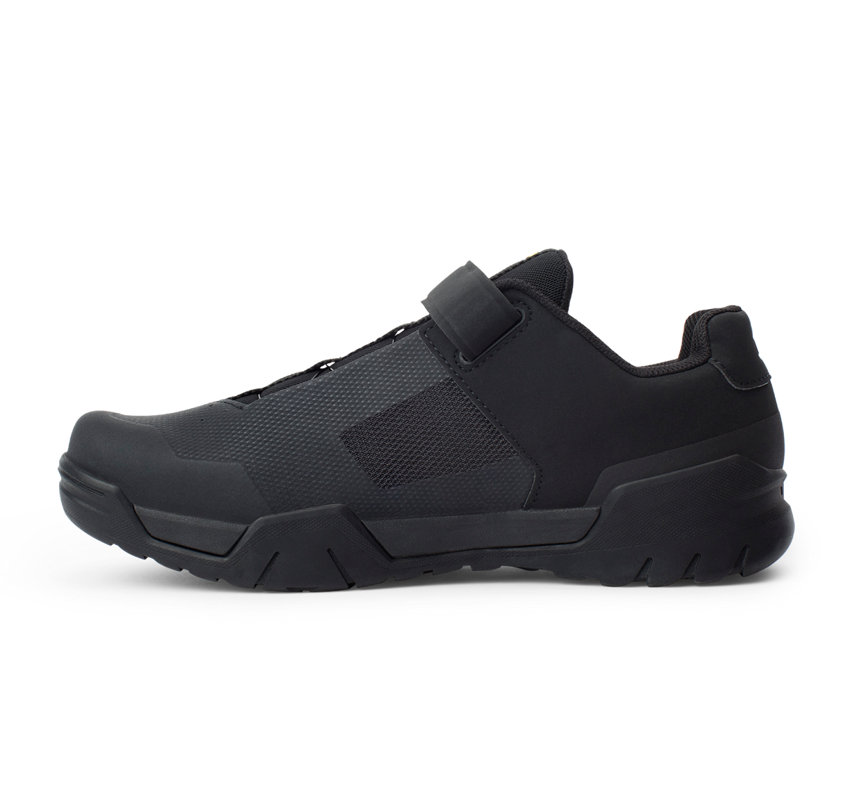 Zapatillas de MTB CRANKBROTHERS MALLET E-BOA negro/dorado — perfil interior