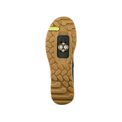 Zapatillas de MTB CRANKBROTHERS MALLET TRAIL BOA CLIP azul marino/gris/color goma — suela con cala
