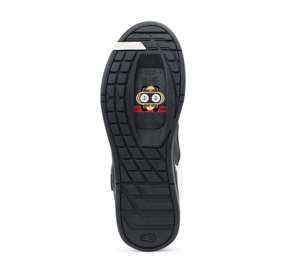 Zapatillas de MTB CRANKBROTHERS MALLET SPEED LACE CLIP negras/blancas — suela con cala